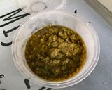 Une image de l'étape 1 de Côtes de veau marinées au pesto grillées à la plancha.