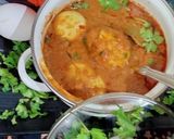 A picture of step 10 of Dhaba style egg curry simple and yummy recipe.