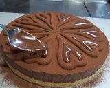 A picture of step 22 of No-bake Chocolate Truffle Tart.