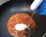 A picture of step 2 of Three Color Hot Salad.