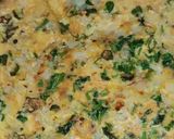A picture of step 7 of Okra (Bhindi) Omelette.