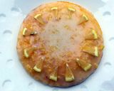 A picture of step 3 of Lemon Brownies Topped with Lemon Icing Glaze.
