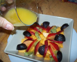 Foto del paso 3 de la receta: Postre de frutas de verano con ralladura de chocolate blanco