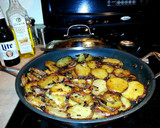 A picture of step 6 of Mike's 3 Onion 2 Potato Side.