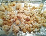 A picture of step 7 of Roasted Potato Balls and Cauliflower.