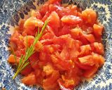 A picture of step 4 of Valencian Paella with Meat Cooked Over Wood Fire.