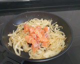 Foto del paso 1 de la receta: Tallarines  con espirulina a la marinera