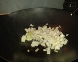 A picture of step 1 of Pisto (Spanish ratatouille).