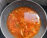 Foto langkah ke 2 dari resep Kimchi Jjigae Rumahan.