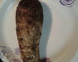 A picture of step 1 of Mashed Malanga root.