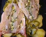 Foto del paso 3 de la receta: Lubina a la espalda