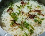 A picture of step 8 of Kolkata Style Chicken Biryani.