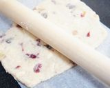 A picture of step 4 of Biscotti with Berries and White Chocolate.