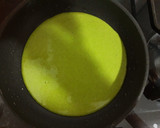 Foto del paso 4 de la receta: Pancake saludable 🥞de avena, huevo 🥚 y espinacas con queso 🍃