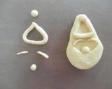 A picture of step 6 of Christmas Santa Claus Bread.