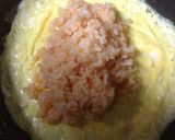 A picture of step 2 of Soft Egg Omurice.