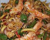 รูปขั้นตอนการทำที่ 6 ของ ยำหัวปลีกุ้งย่าง