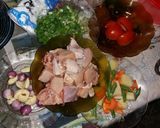Foto langkah ke 1 dari resep SUP AYAM SAYUR sambel Kecap.