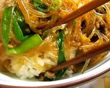 A picture of step 7 of Mapo Tofu-style Cellophane Noodles (Medium Spicy).