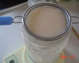 A picture of step 6 of Sake Lees Yeast - Liquid Bread Starter.