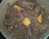 A picture of step 4 of Full of Nutrition! Blood-Simmered Tuna.