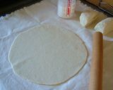A picture of step 3 of Healthy Crispy Pizza with Okara.