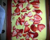 A picture of step 6 of Banana Split Desert.