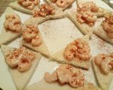 A picture of step 3 of Tramezzini di gamberi.