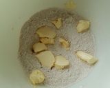 A picture of step 3 of Vickys Cinnamon Pumpkin Halloween Scones, GF DF EF SF NF.
