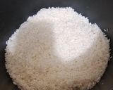 Gambar langkah 1 resipi Nasi Kuning.