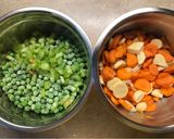 Csirkehúsos borsóleves recept fázis 1 fotója
