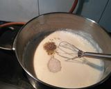 A picture of step 2 of Mango kulfi.