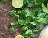 A picture of step 1 of Pineapple Mint Tang.