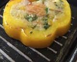 A picture of step 4 of Stuffed capsicum rings.