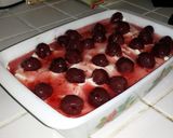 A picture of step 11 of Chocolate Cherry Jelly Sponge-Pud.