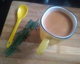 A picture of step 3 of Herbal jaggery tea.