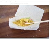 A picture of step 5 of Hello Kitty Pocket Sandwich.