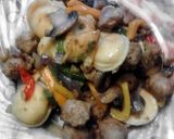 A picture of step 9 of Easy Garlic Sausage Skillet w/ Cheese Ravioli.