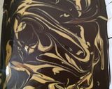 A picture of step 9 of No bake chocolate peanut butter bar.