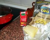 Foto del paso 1 de la receta Cocina para indigentes de tiempo.TORTELLINI con tomate y queso