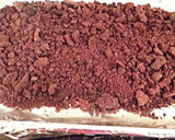 A picture of step 7 of Chocolate Crunch Layer Cake.