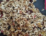 A picture of step 7 of No bake dry fruits granola bars.