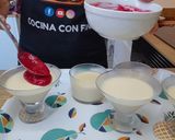 Foto del paso 4 de la receta: Panacotta con frambuesas y higos