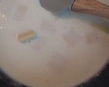 Foto del paso 2 de la receta: Panna cotta de chocolate blanco y arándanos