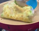 Hình bước làm 6 của món Bánh tráng trứng