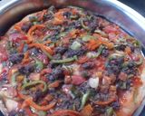 A picture of step 6 of Simple pizza recipe.