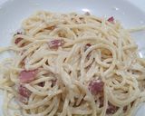 Foto langkah ke 5 dari resep Spagetthi Carbonara ala Filipino.