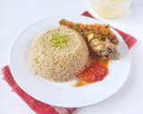 Foto langkah ke 16 dari resep Nasi Hainan Panci Serbaguna / Magic Com.
