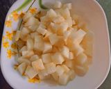 Hình bước làm 1 của món Trân châu quả lê
