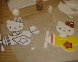 Φωτογραφία βήματος 8 της συνταγής Τούρτα Hello Kitty